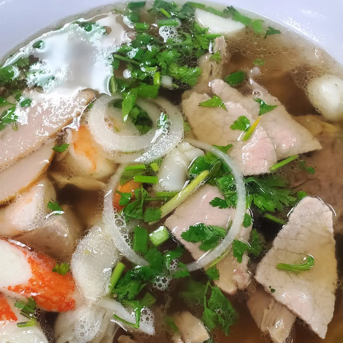 Pho DAC Biet with Seafood