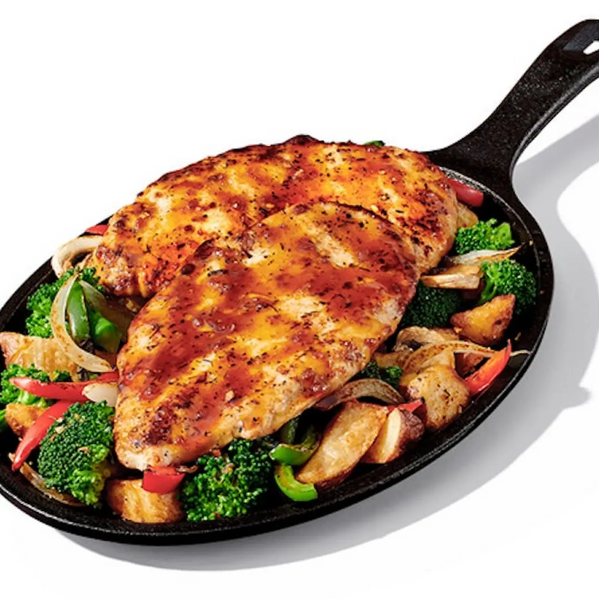 Bourbon Chicken Sizzlin' Skillet
