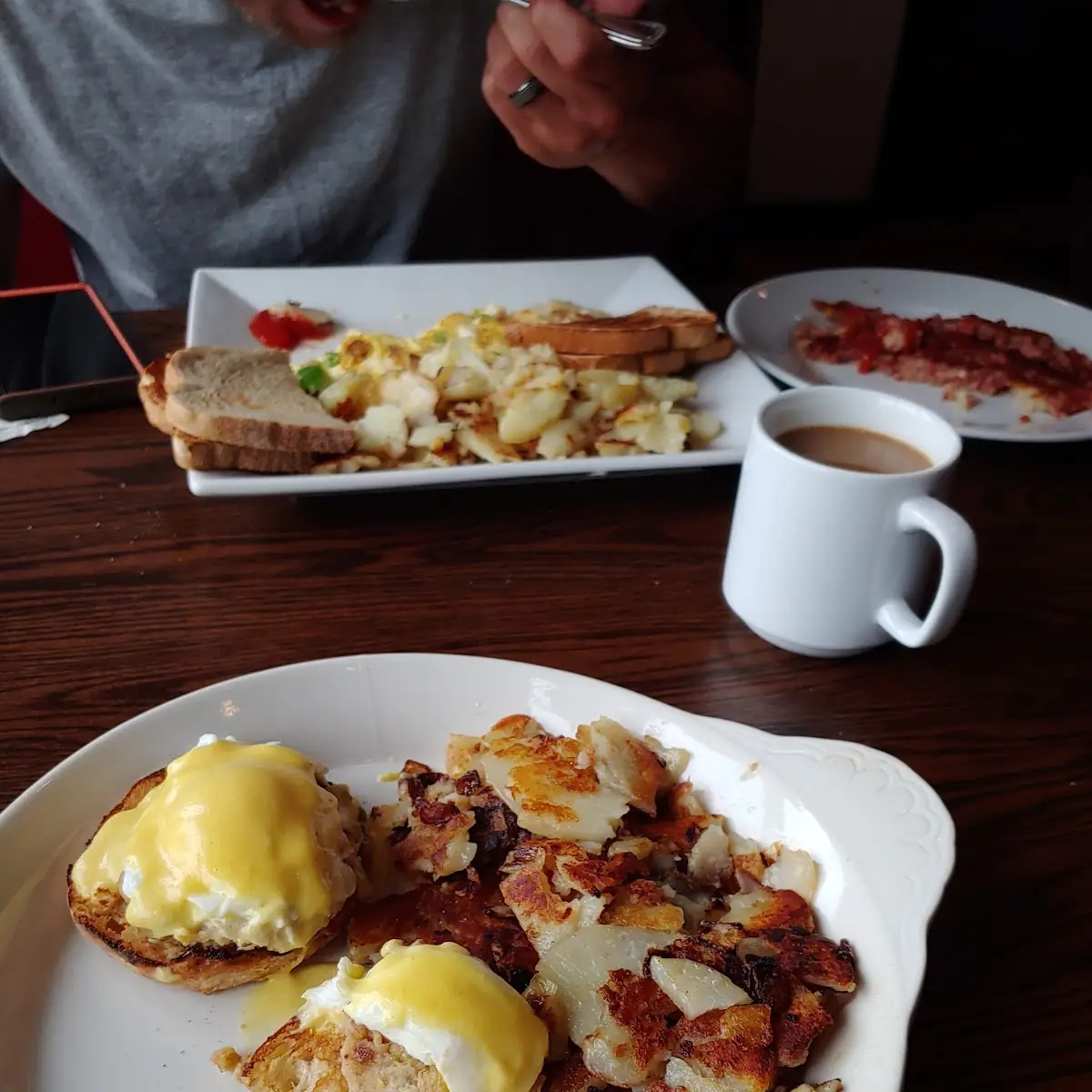 Buffalo Chicken Eggs Benedict