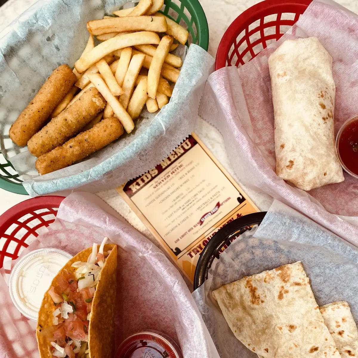 Surf Turf & Air Burrito