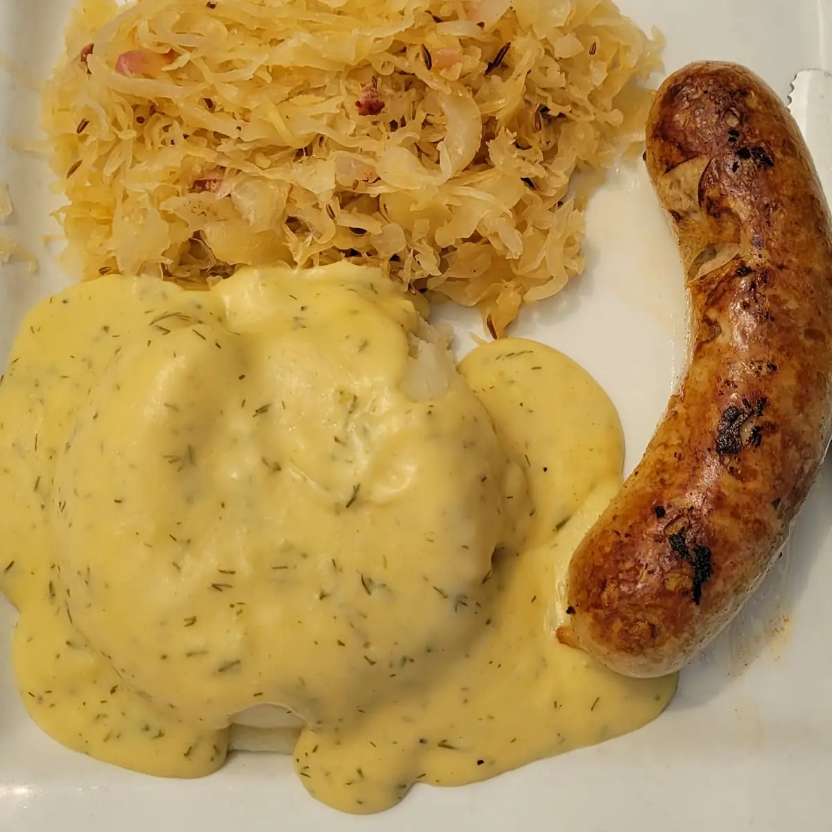 Bratwurst Dinner