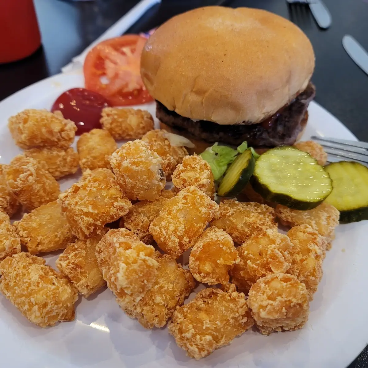 Burger and Fries