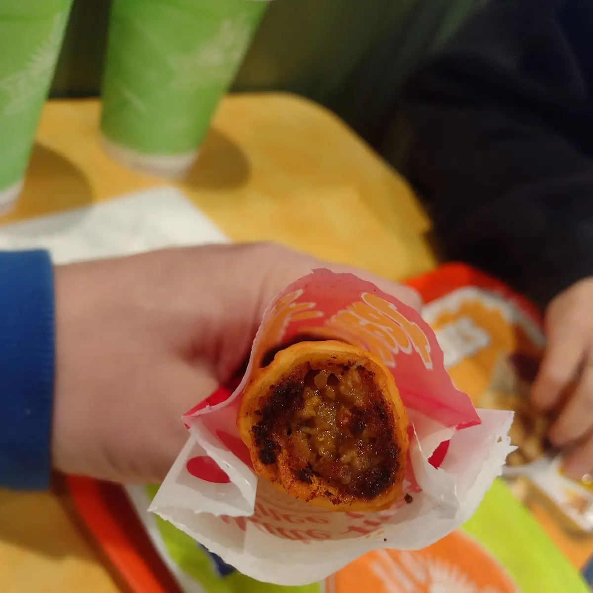Crisp Beef Burrito