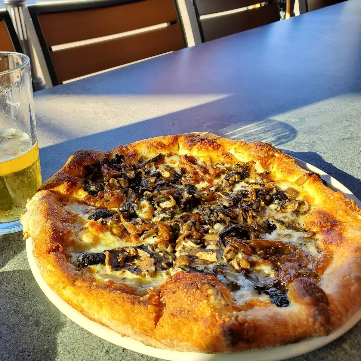 Mushroom Pizza