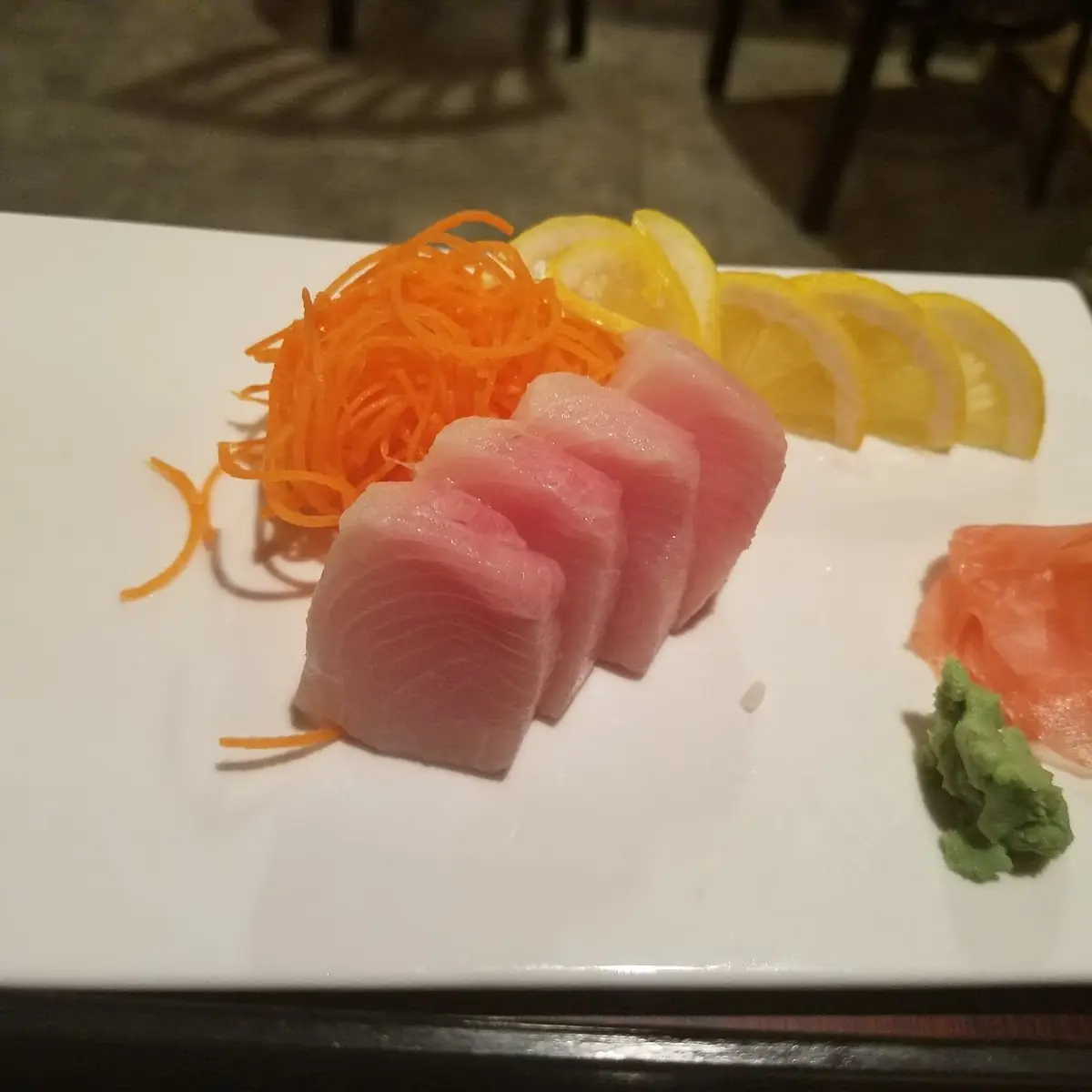 Yellowtail Sashimi
