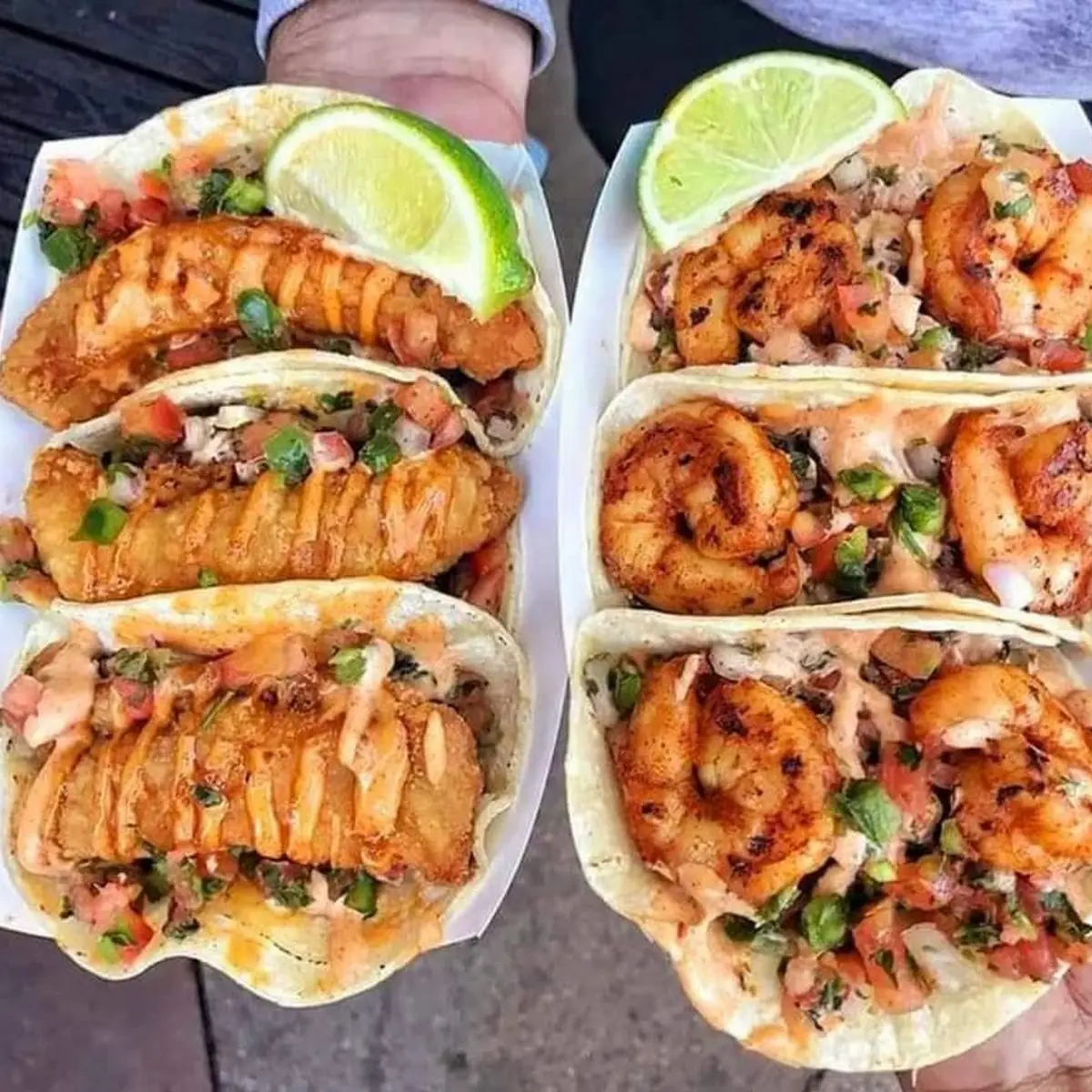 Grilled Shrimp Tacos 3 Per Order