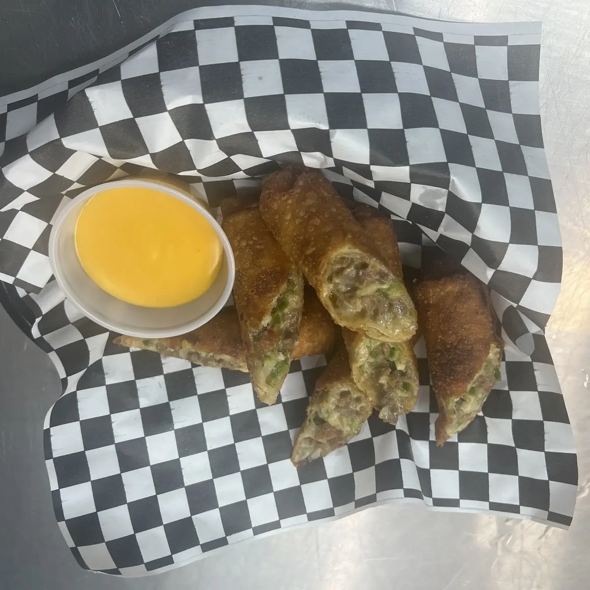 Philly Steak Egg Rolls