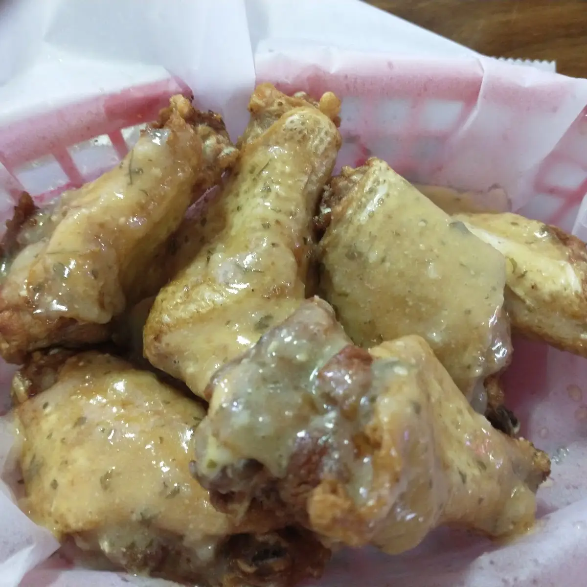 Garlic Parmesan Wings