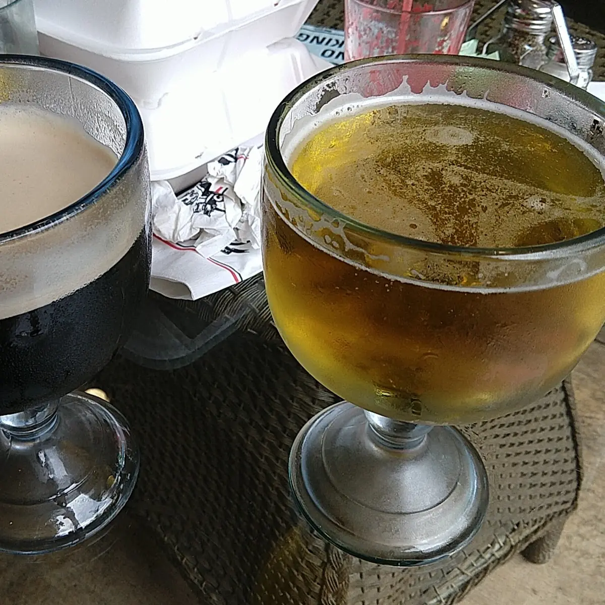 Guinness and Bud Light