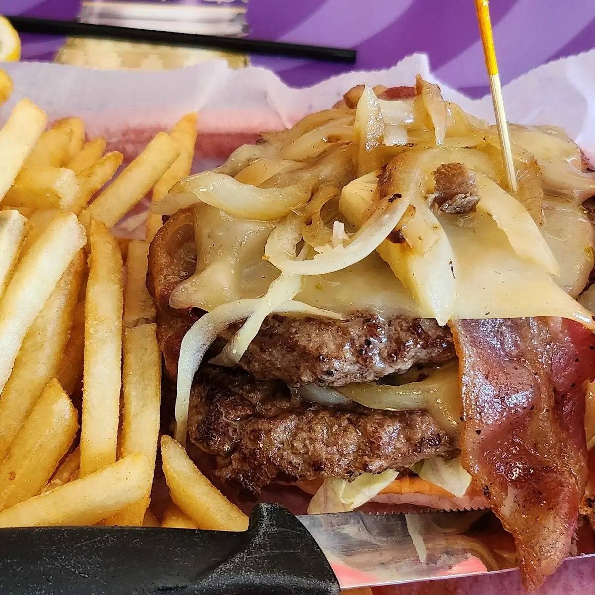 Bacon Double Cheeseburger