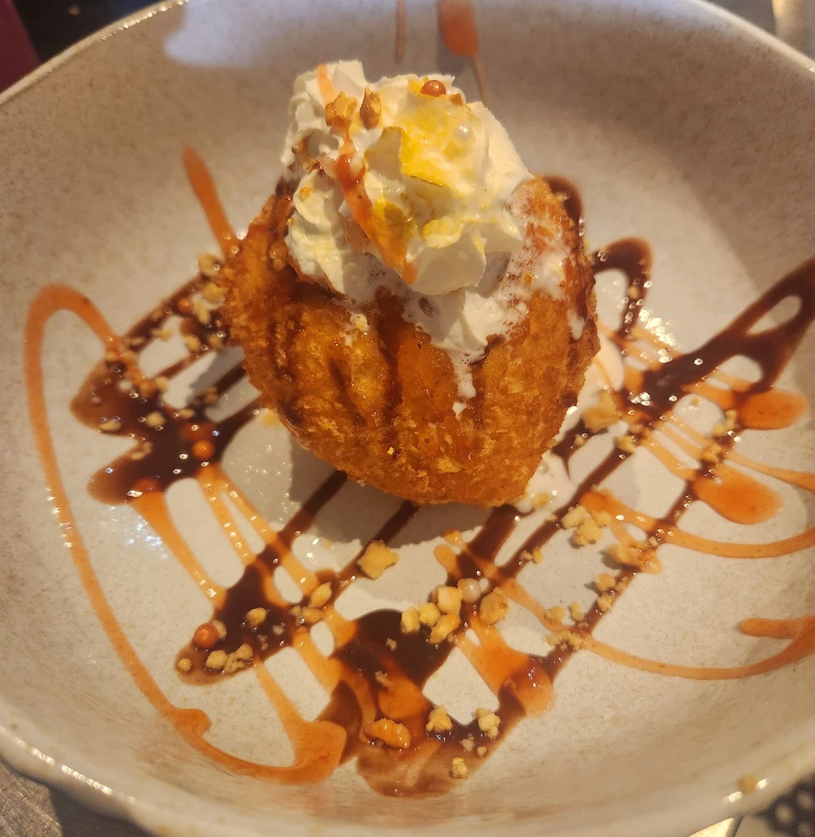 Deep Fried Ice Cream, Aura Thai Restaurant (Narrabeen)