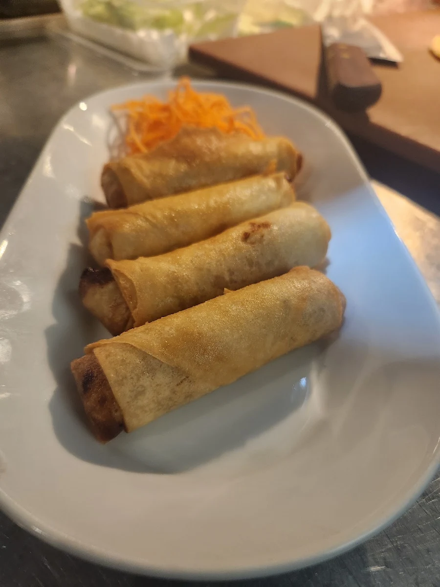 Duck Spring Roll, Aura Thai Restaurant (Narrabeen)