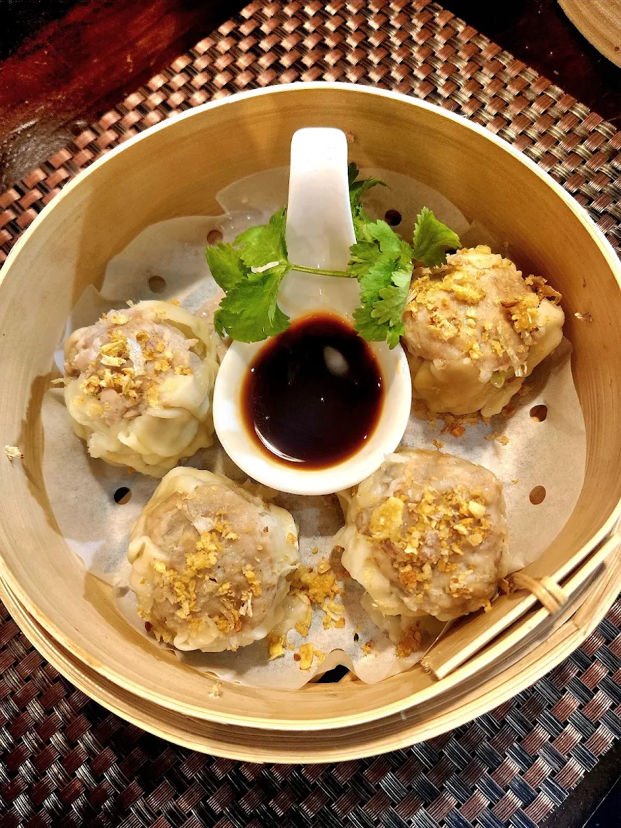 Pork Dim Sim, Aura Thai Restaurant (Narrabeen)
