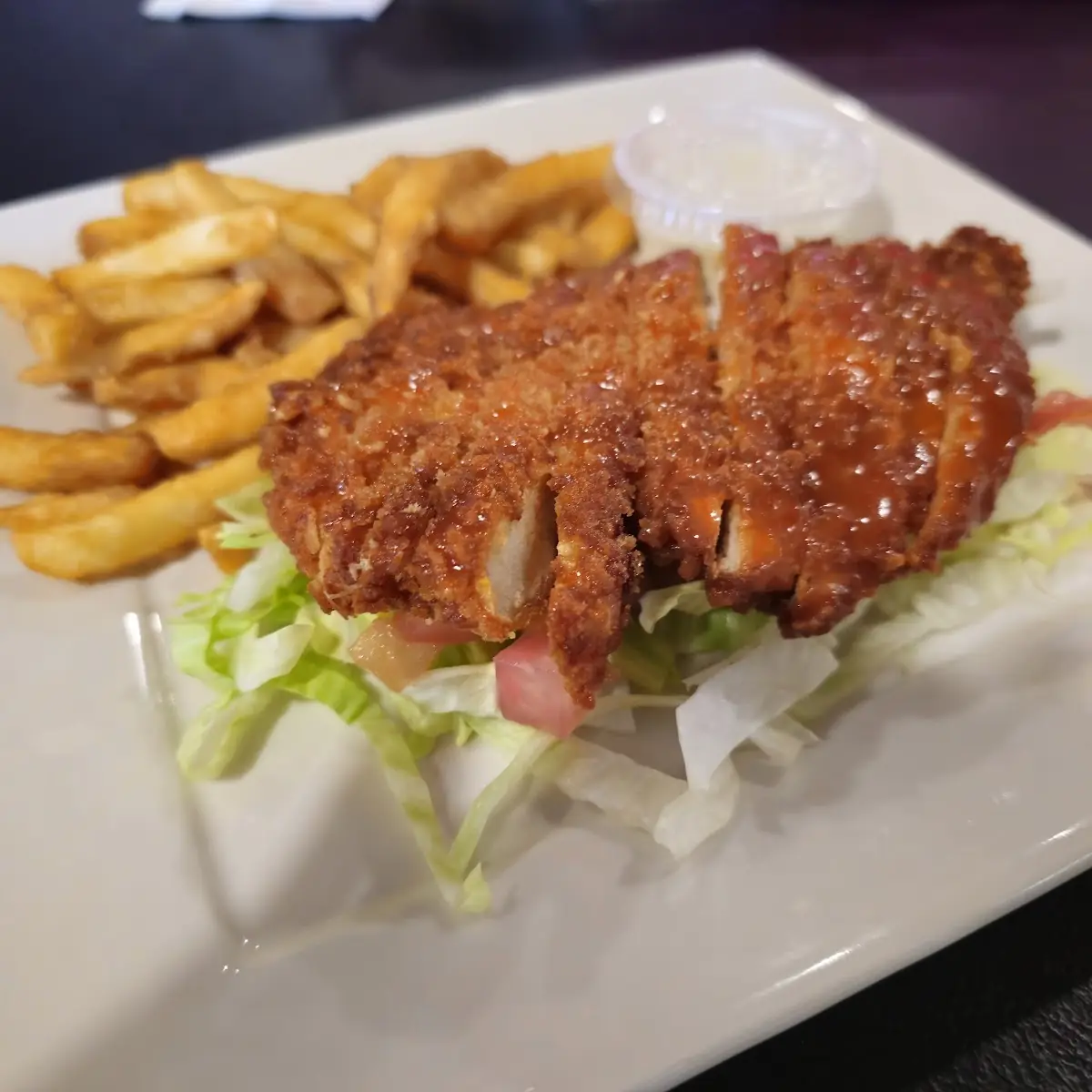 Spicy Chicken Sandwich Without the Bread