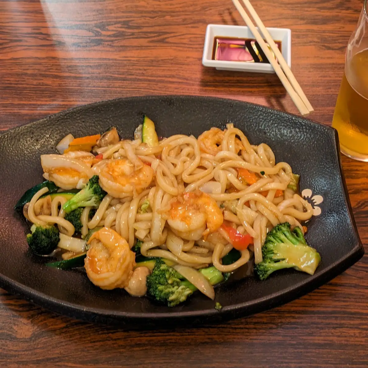 Seafood Yaki Udon or Soba