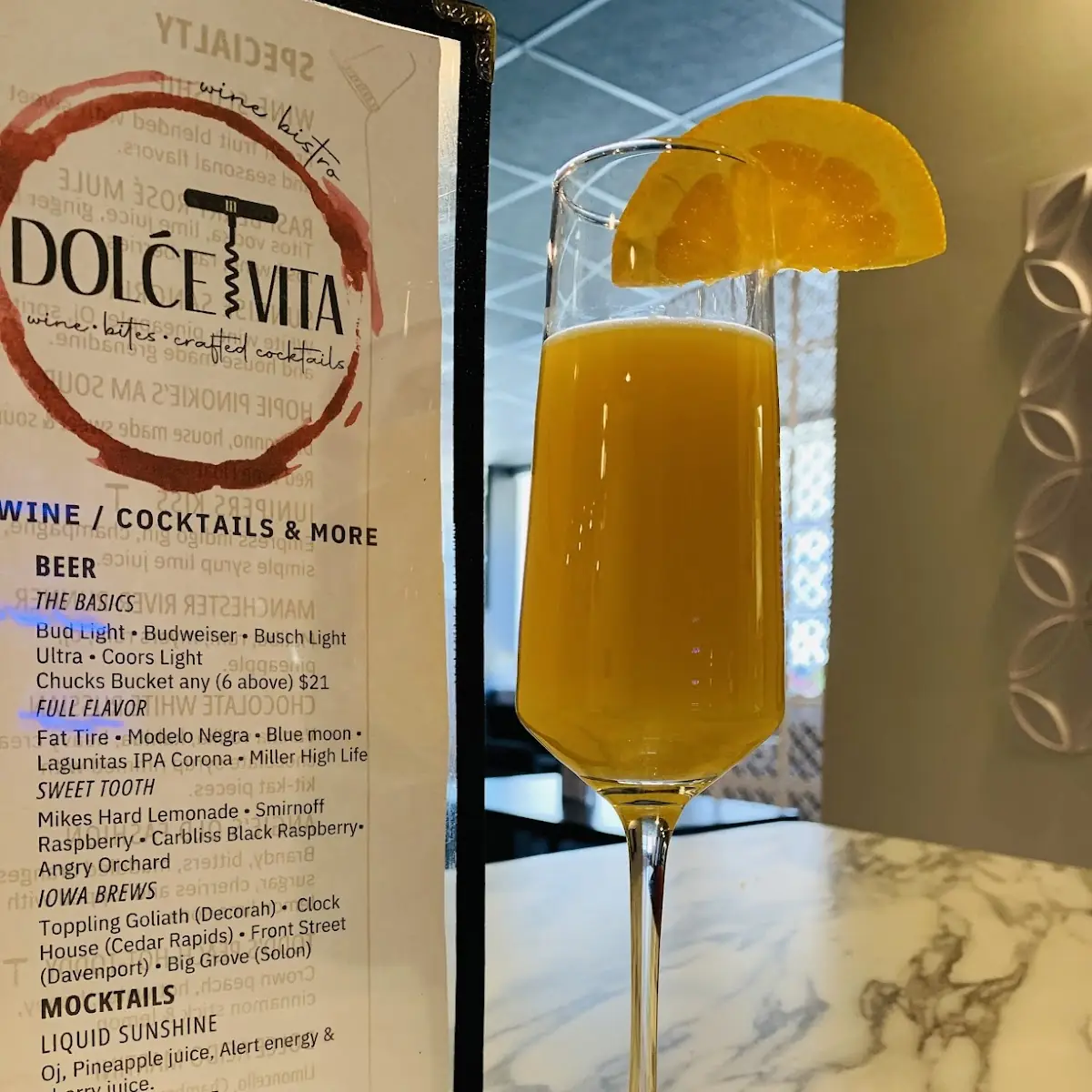 Bottomless Mimosas Orange