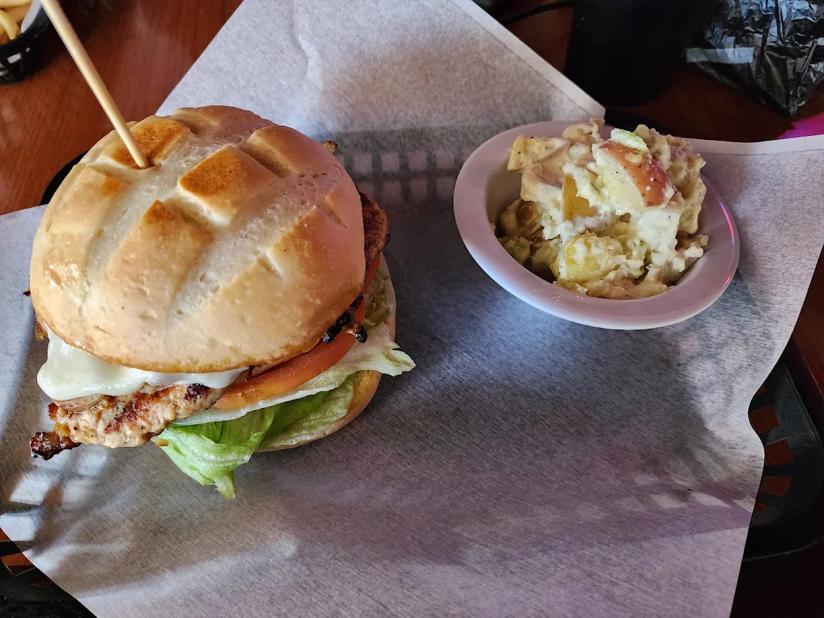 Smothered Chicken Sandwich