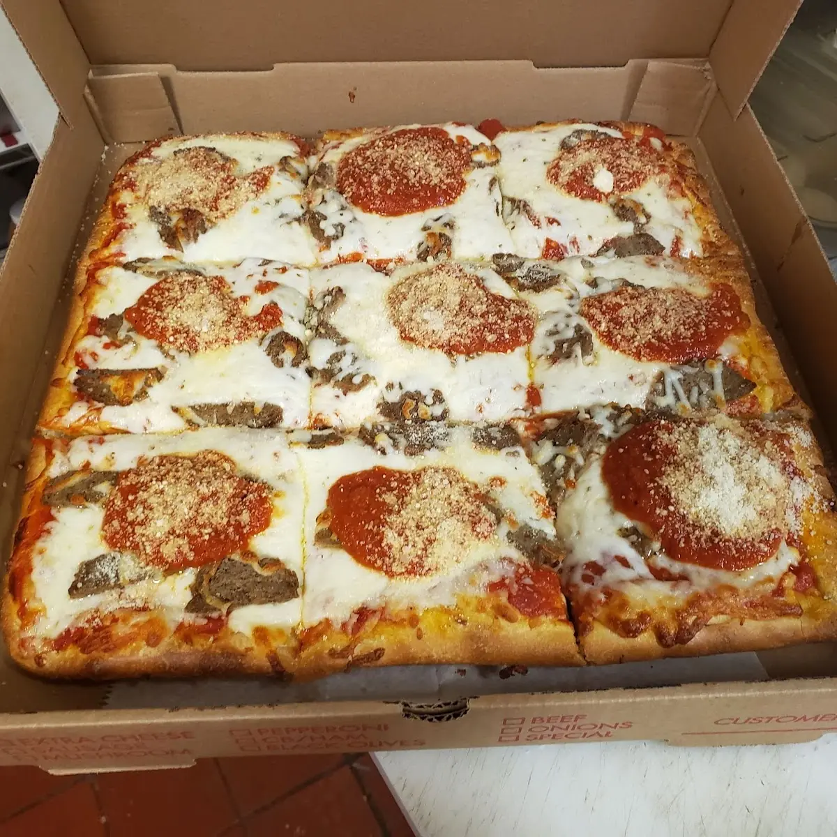 Sicilian Pizza