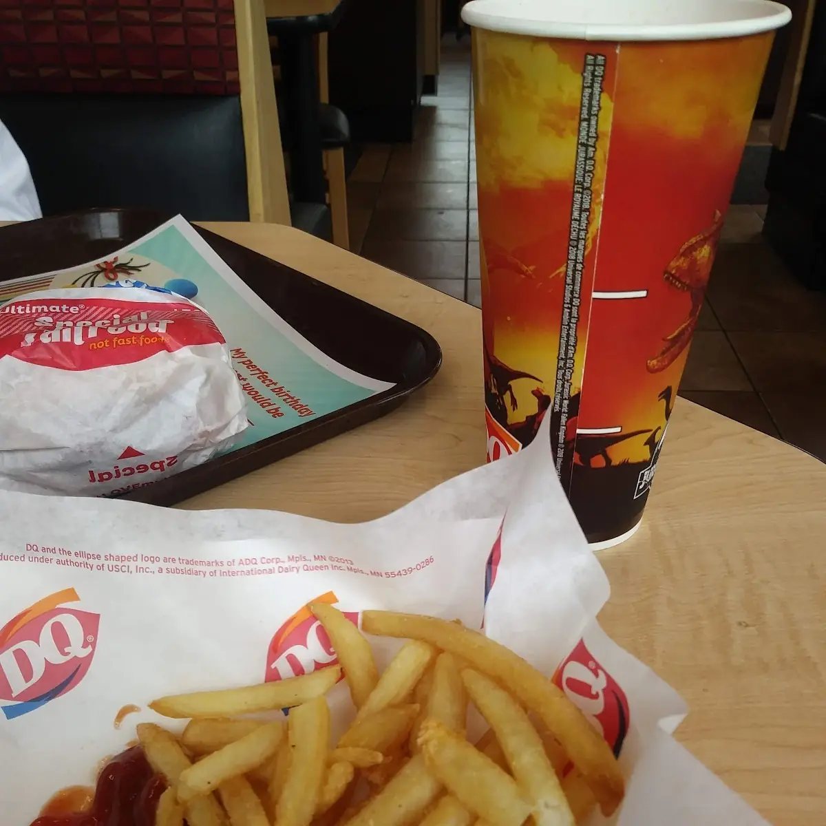 French Fries with Ketchup