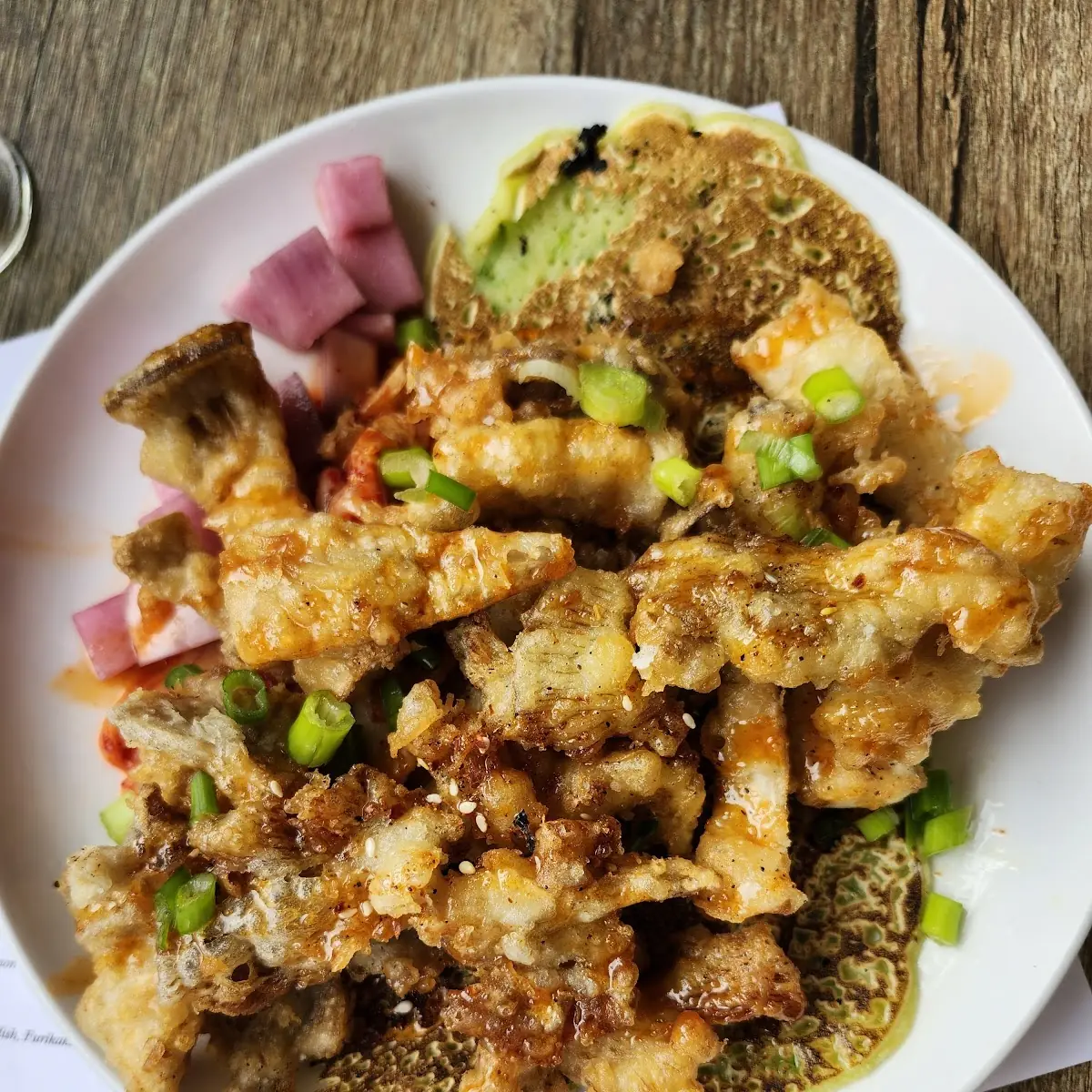 Korean Fried Mushrooms