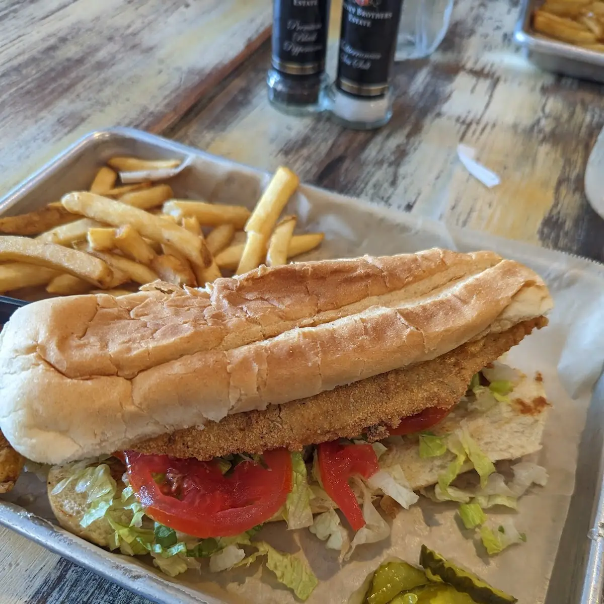 Fried Fish PO Boy
