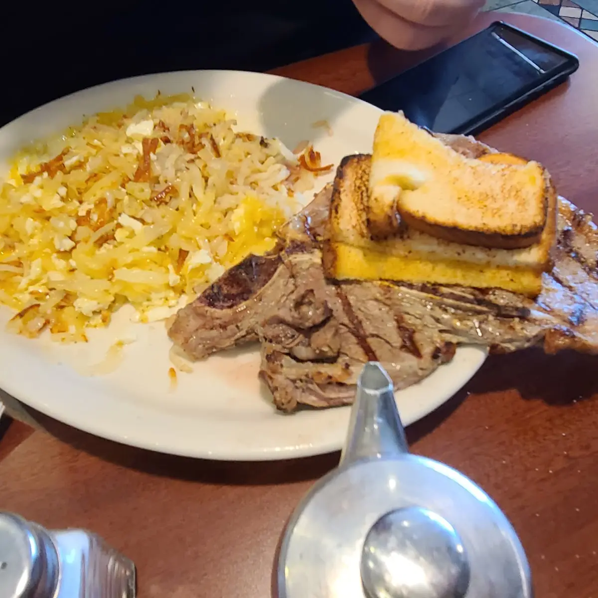 16oz T-Bone Steak and Eggs