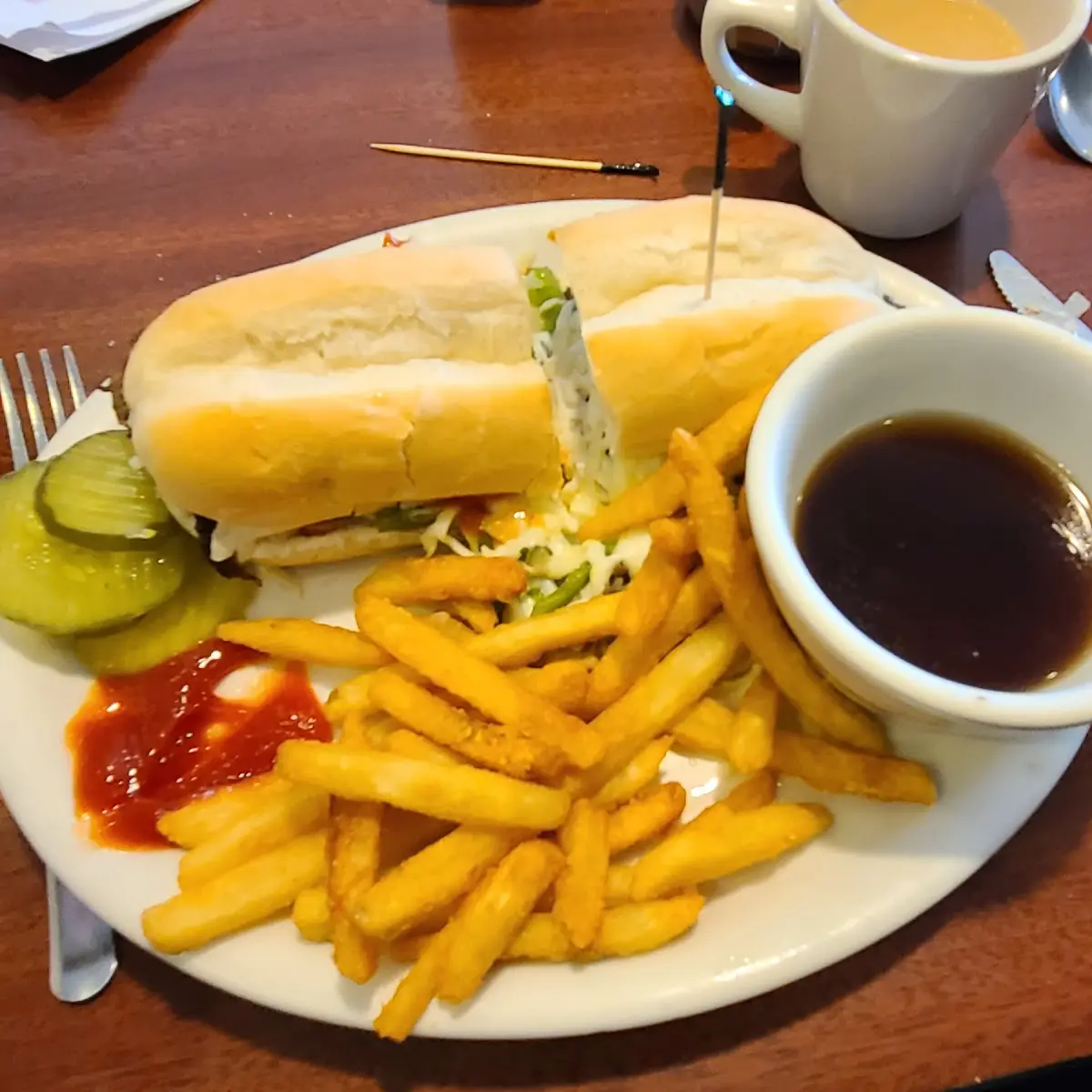 Philly Cheesesteak Sandwich