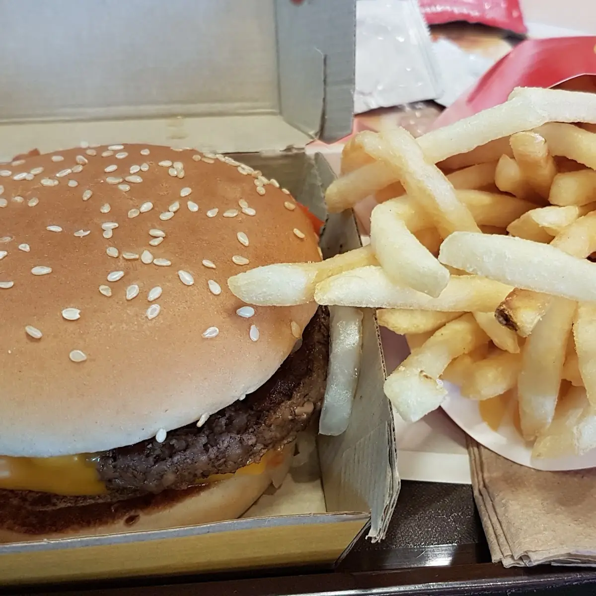 Quarter Pound Cheese Bacon Cheese Burger