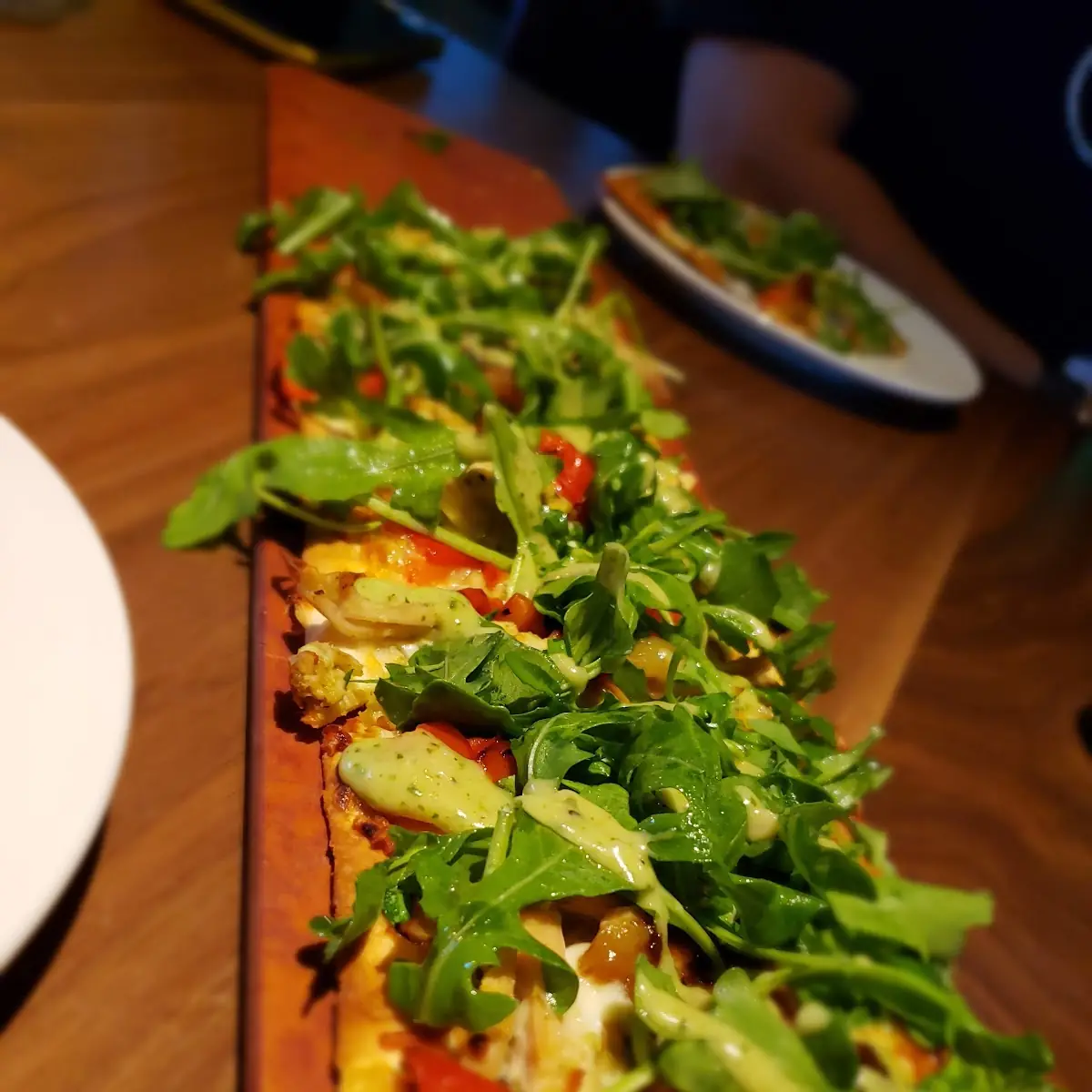 Shrimp and Chicken Flatbread