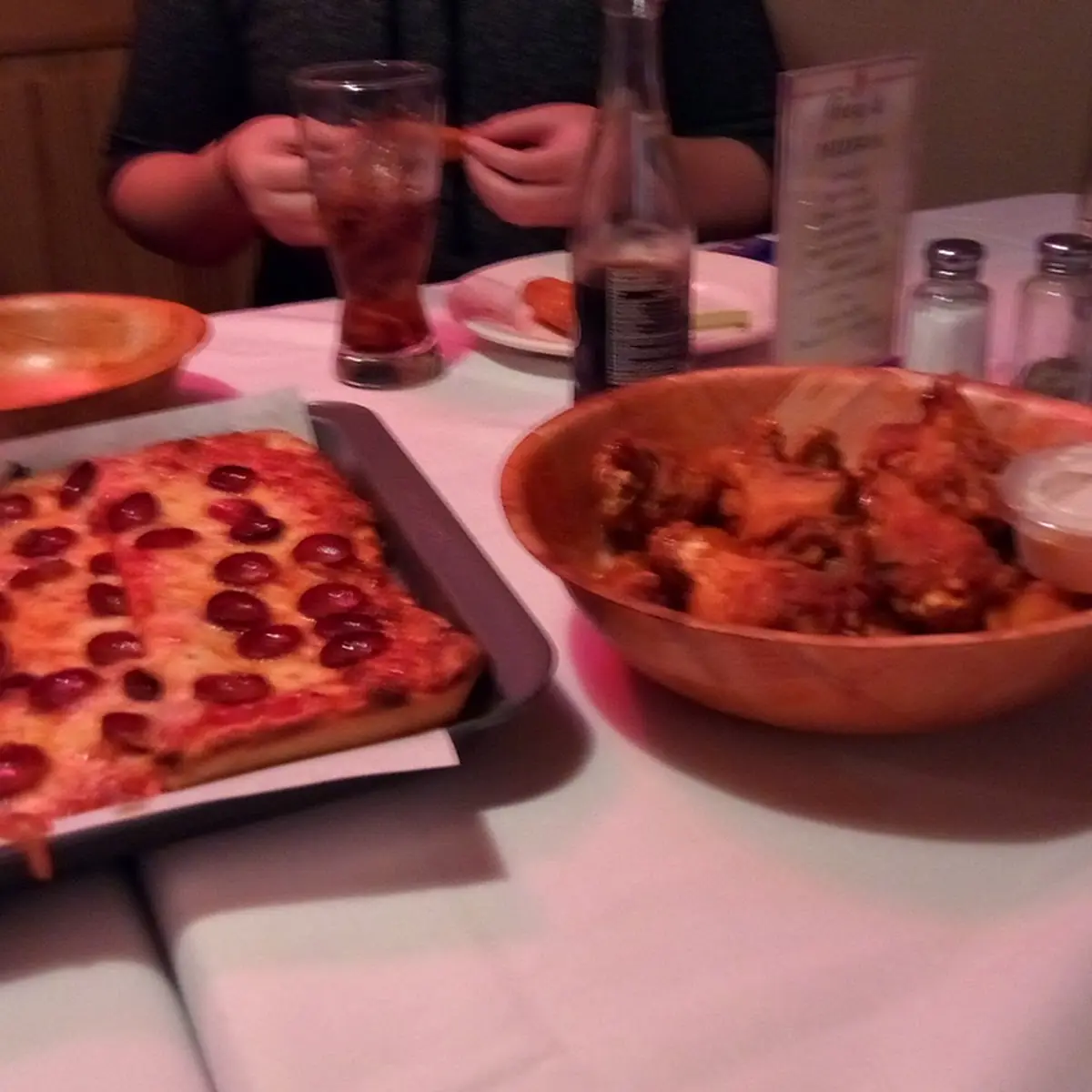 Pepperoni Pizza & Wings