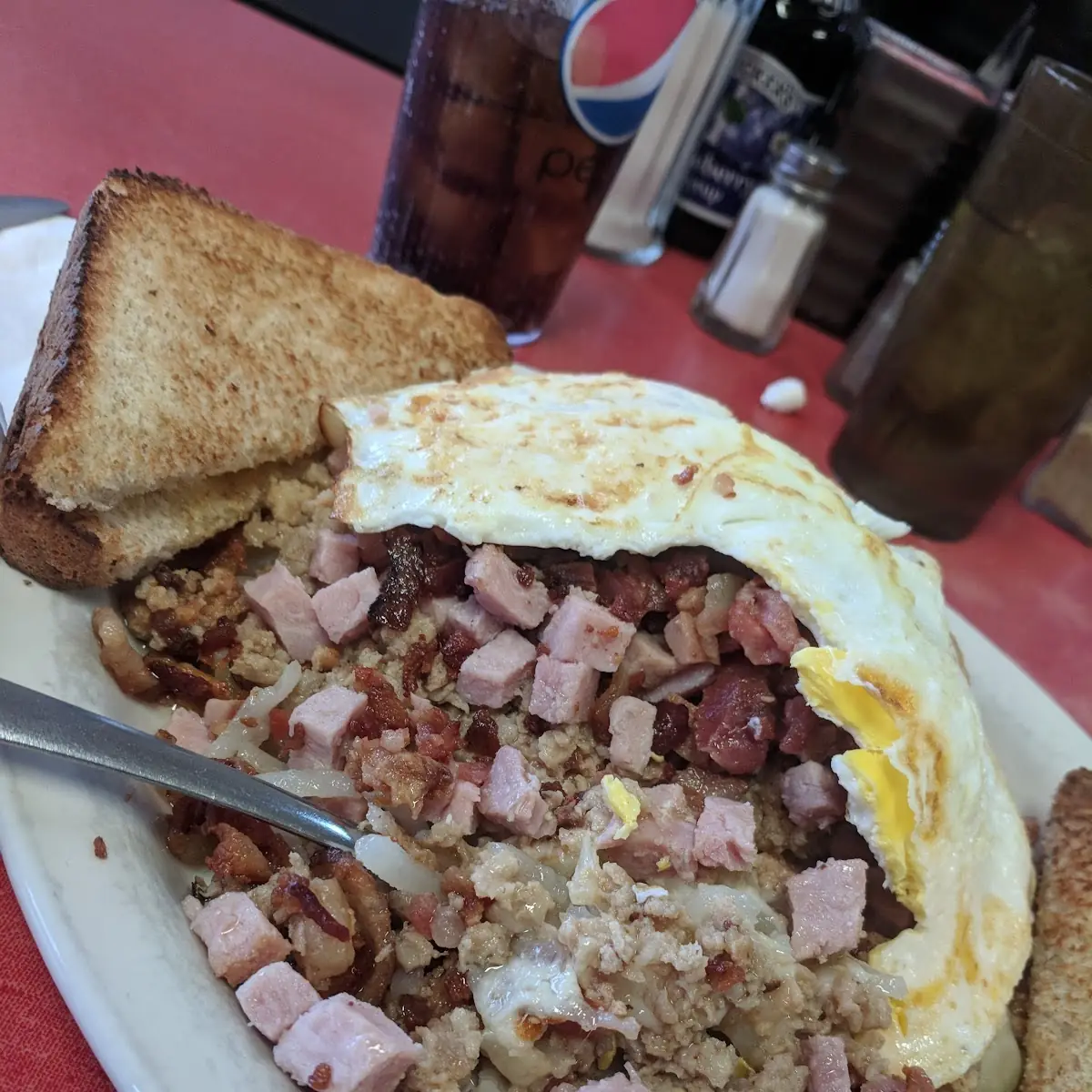 Corned Beef Hash or Ham
