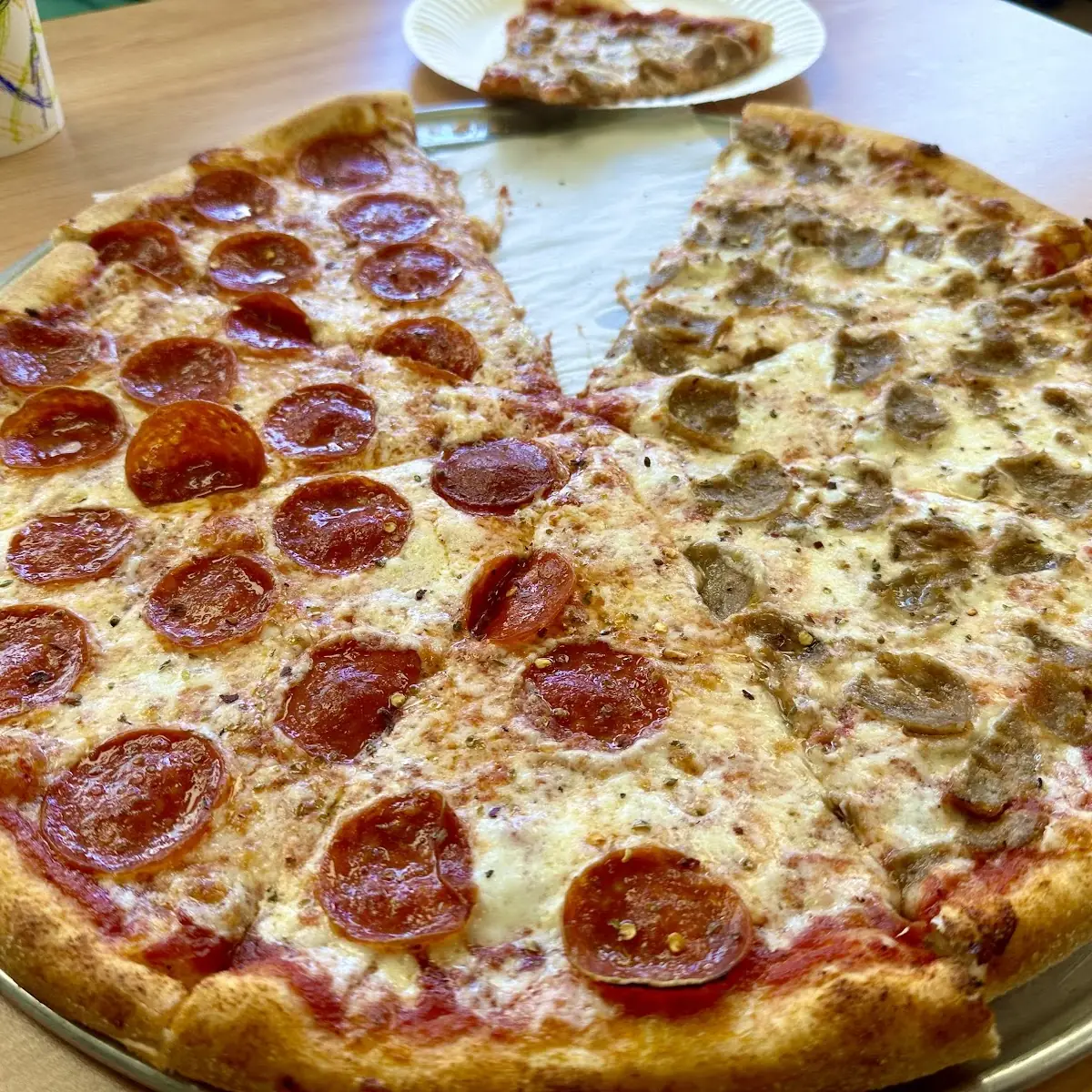 Pepperoni Pizza Burger