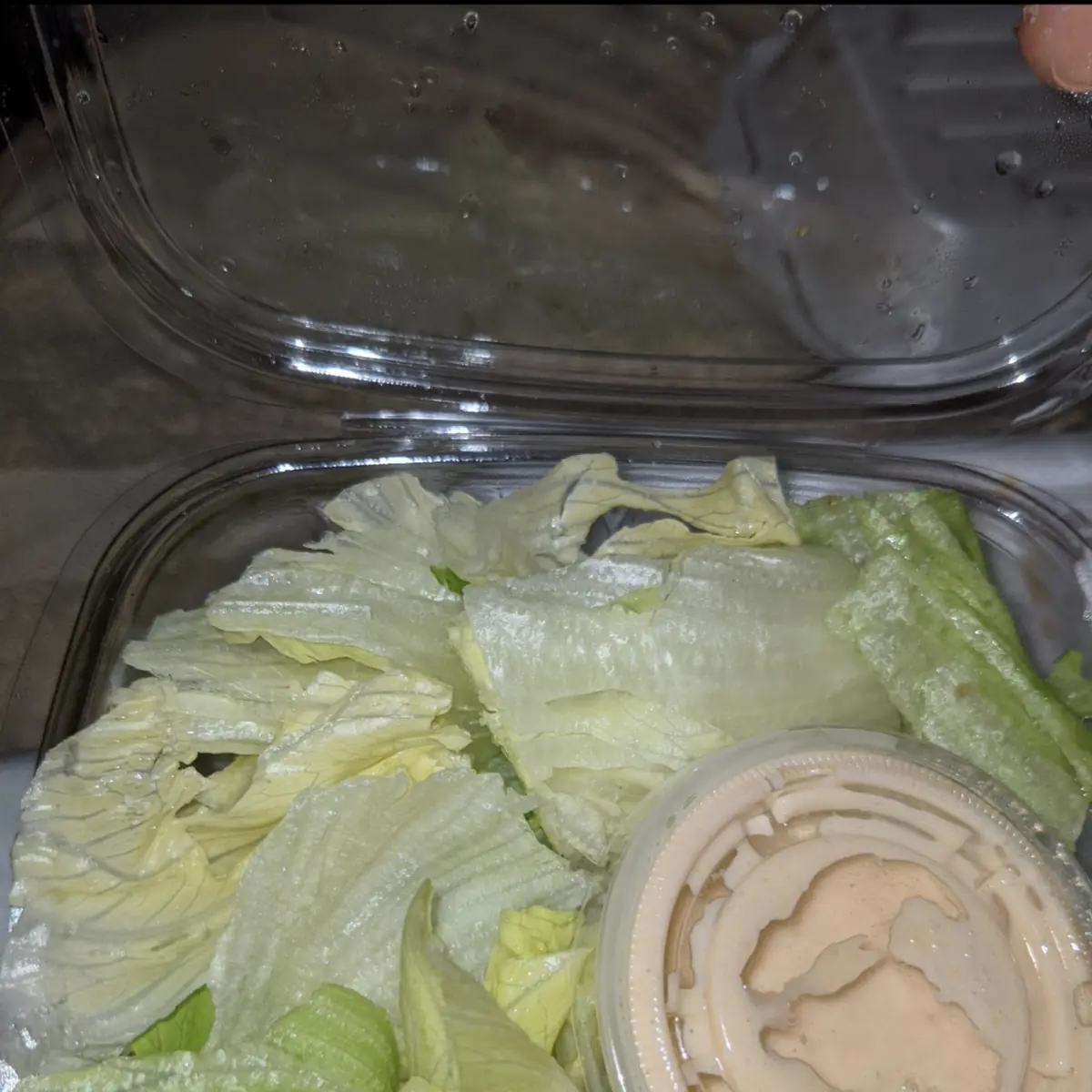 Salad with Salad Dressing