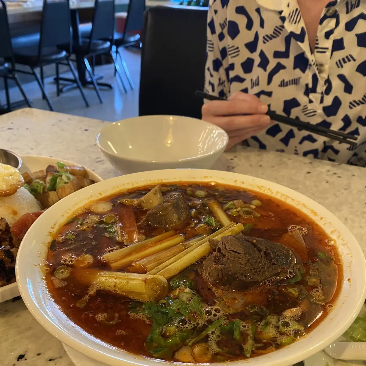 TOMATO DILL SOUP WITH TOFU