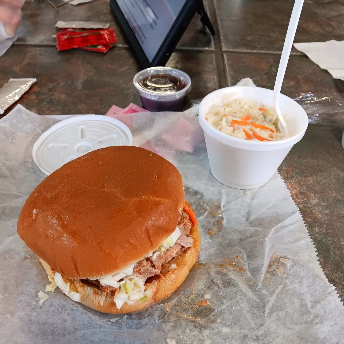 Jumbo Pulled Pork Sandwich Meal