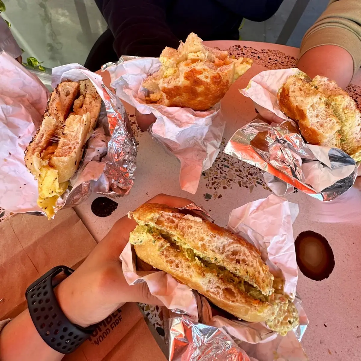 Egg Cheese Bagels