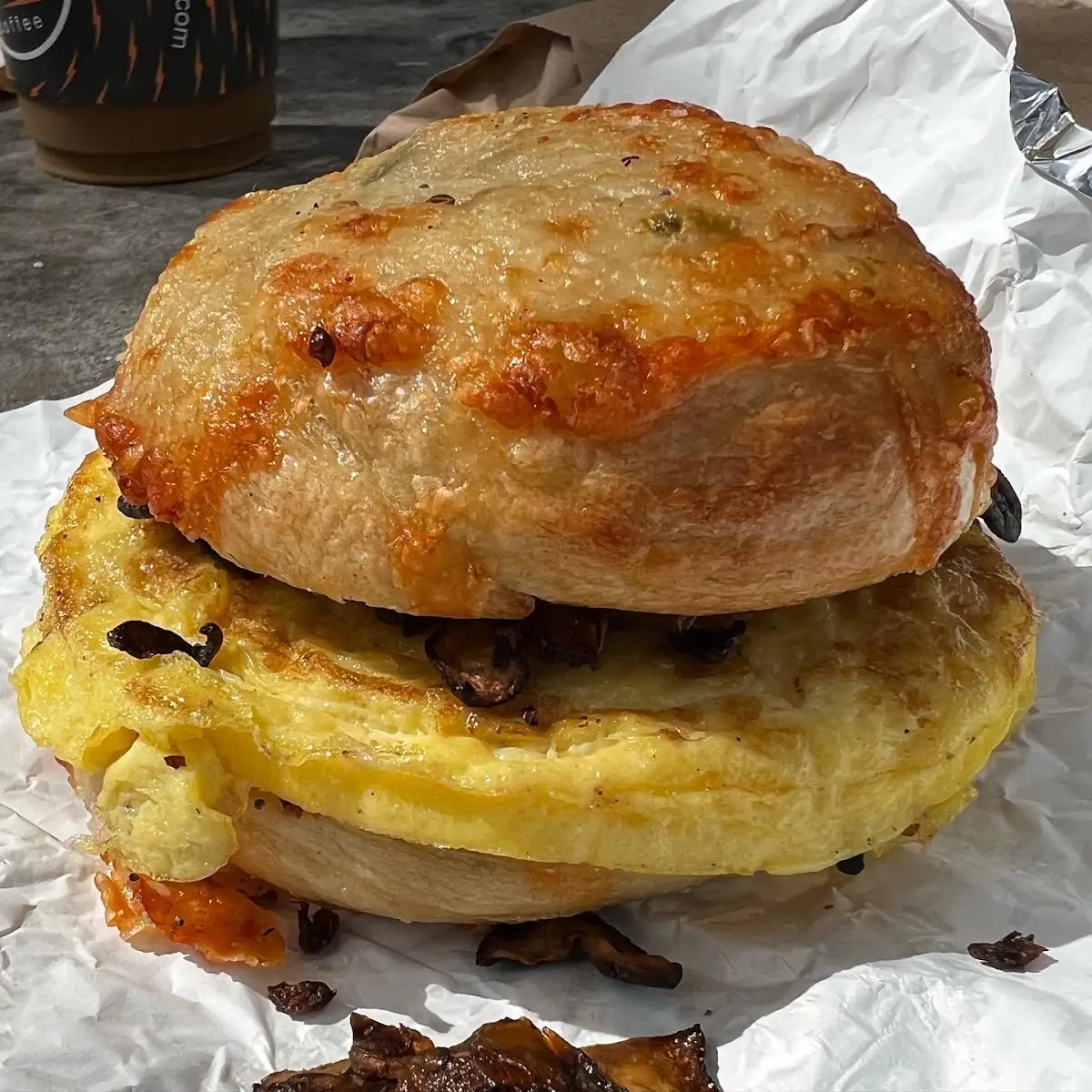 Jalapeño Cheese Bagel
