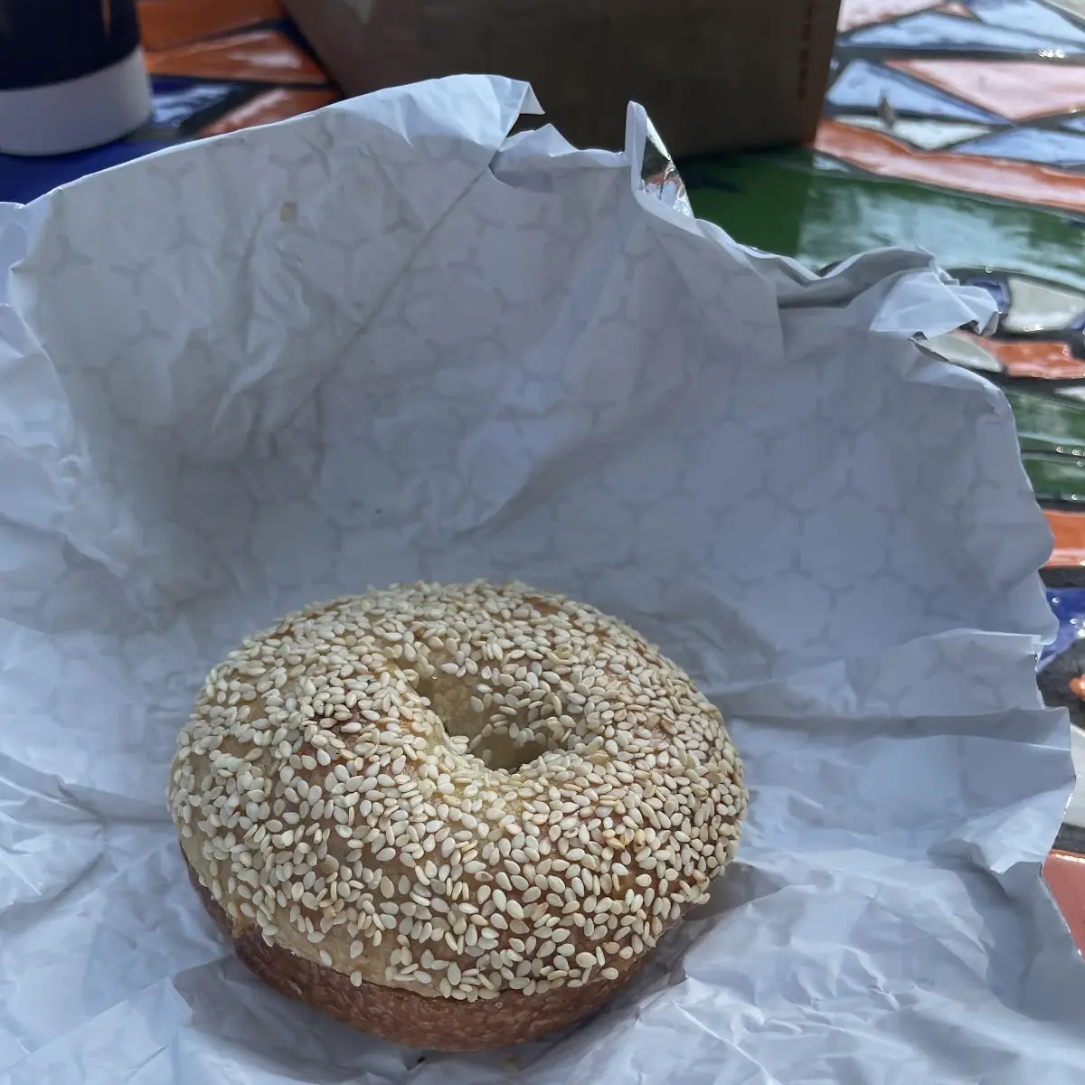 Sesame Bagel