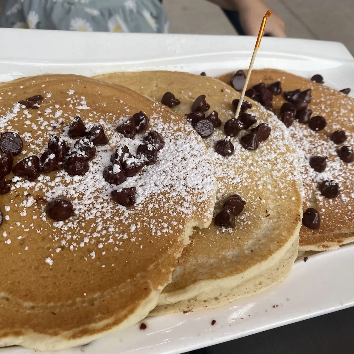 Gluten Free Chocolate Chip Pancakes