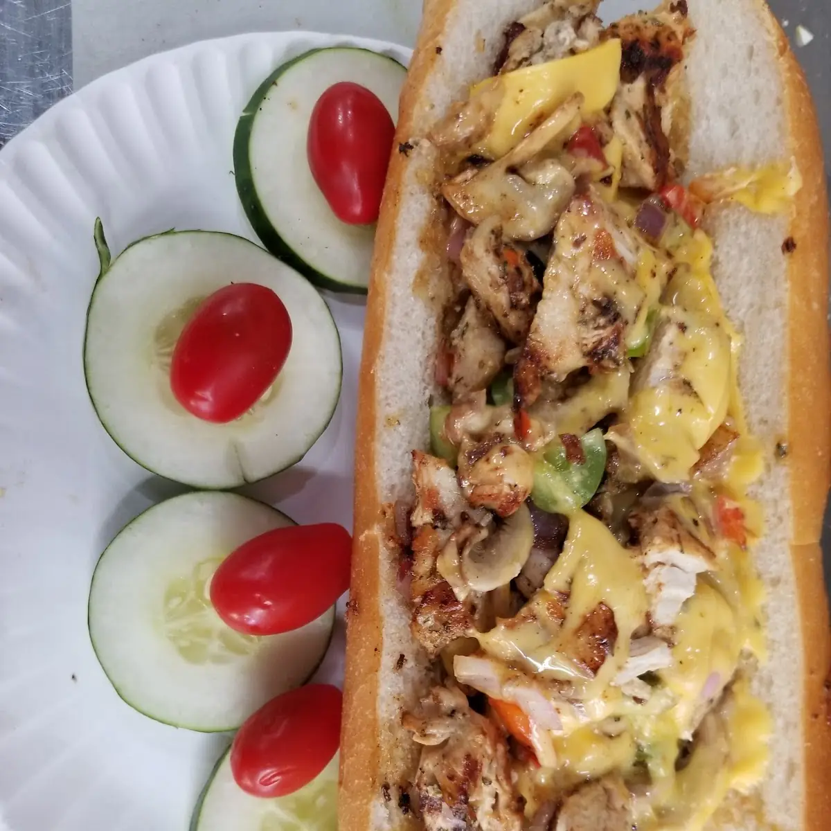 Chicken Cheesesteak Sandwich