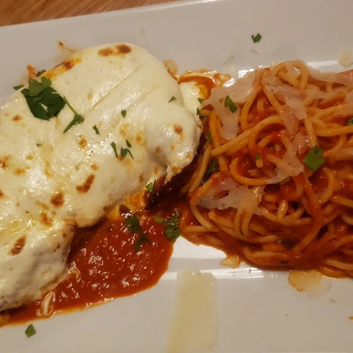 Chicken Parmigiana