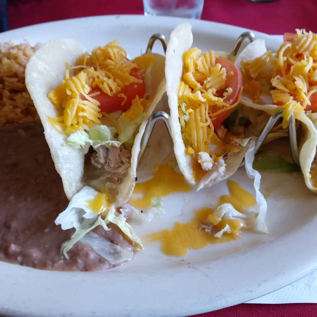 Chicken Taco Plate