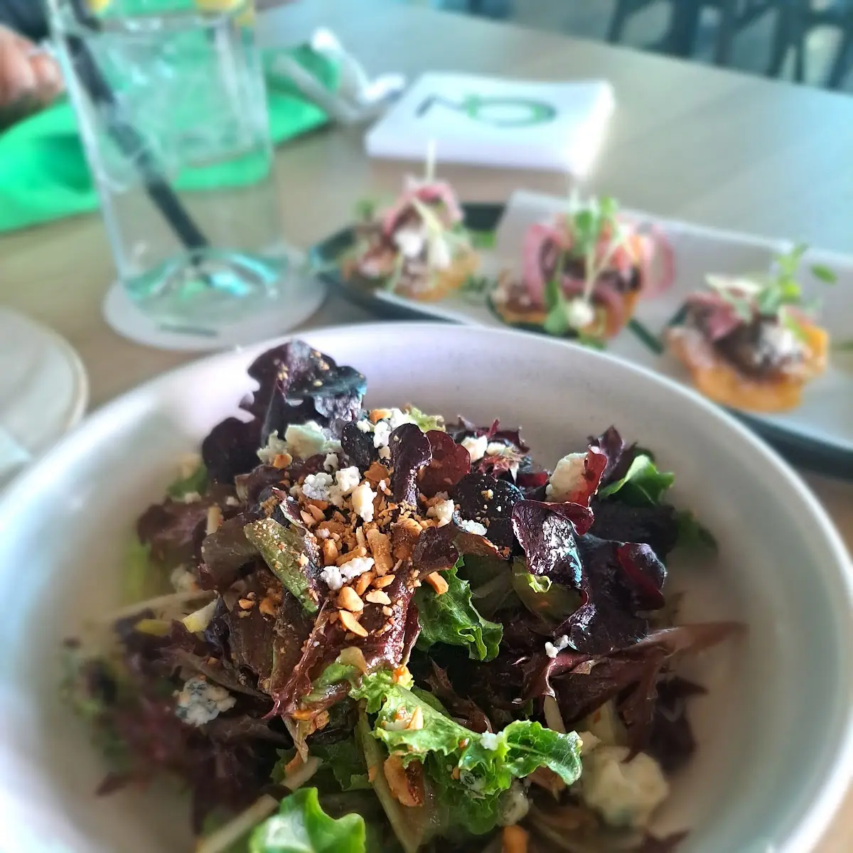 Poached Pear Salad