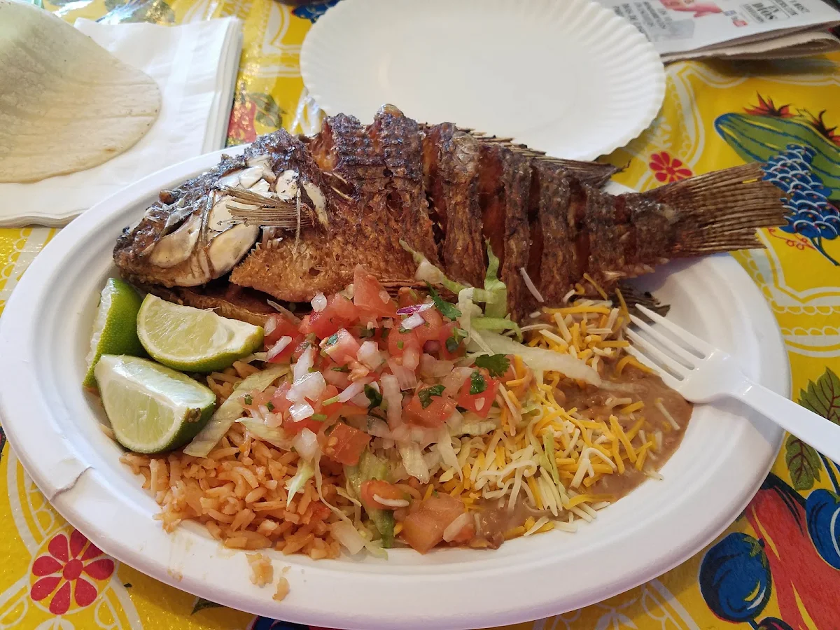 Mojarra Fried Fish Tilapia