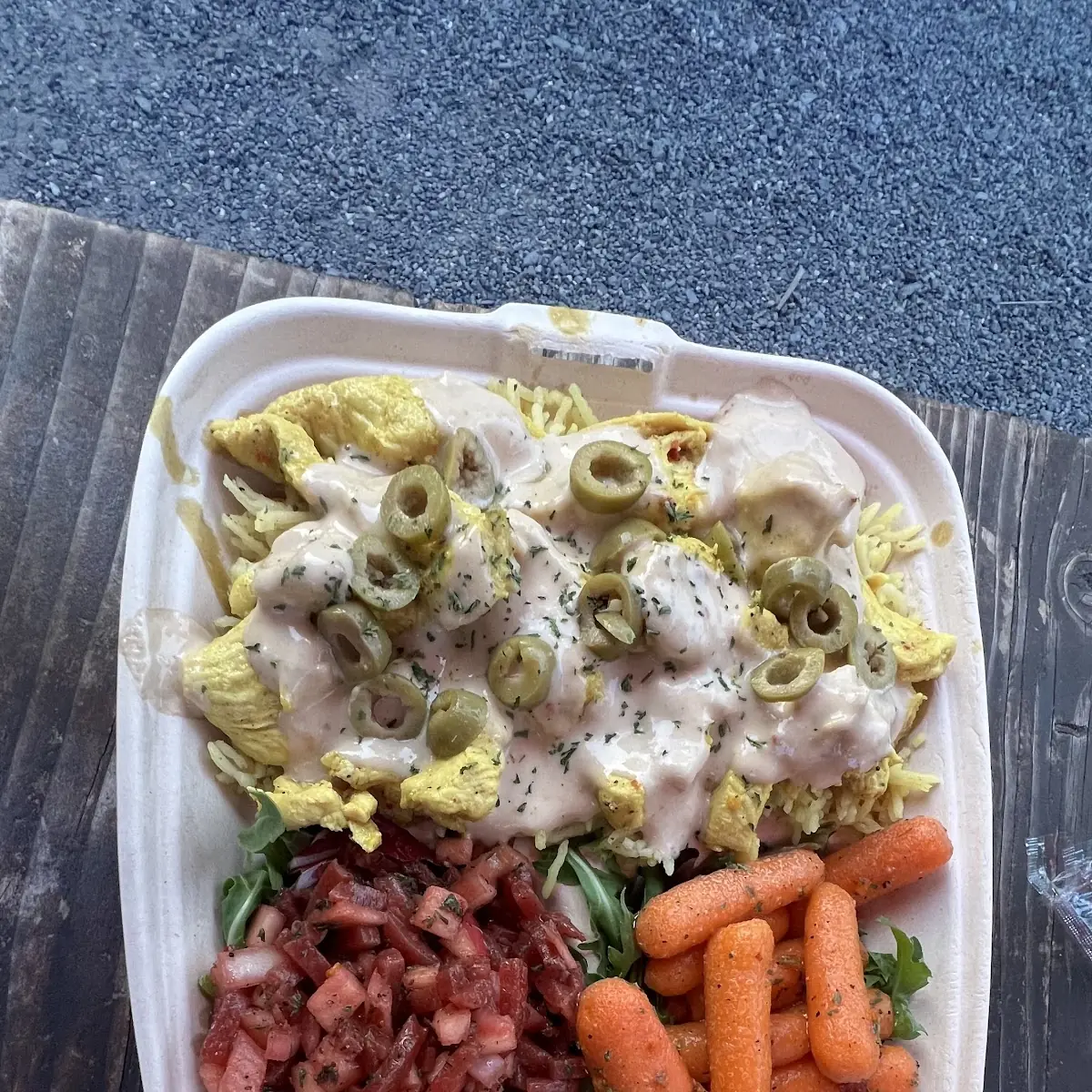 Spicy chicken salad