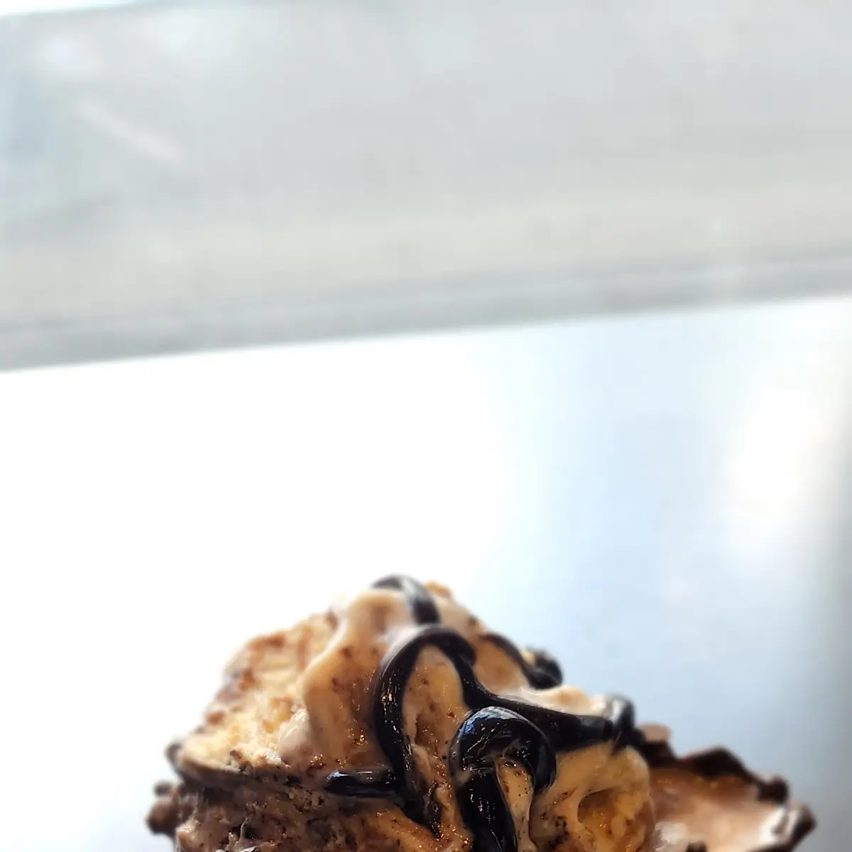 Cookie Dough in Waffle Cup