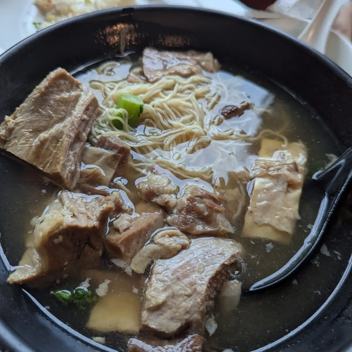 Braised Beef Brisket Noodle Soup