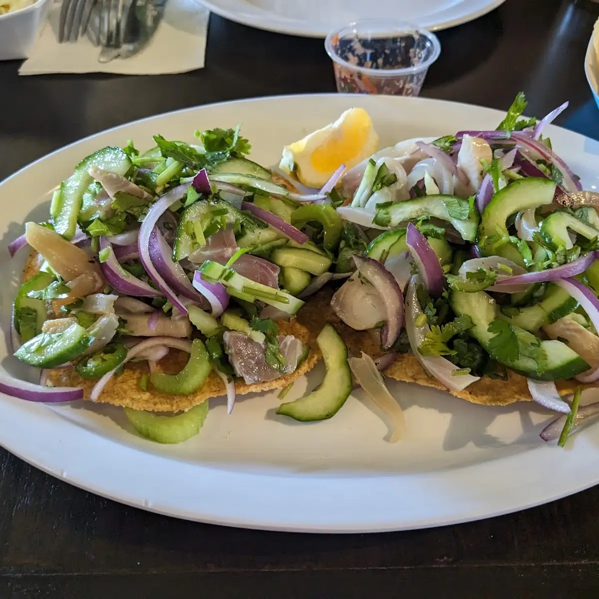 Ceviche Tostada