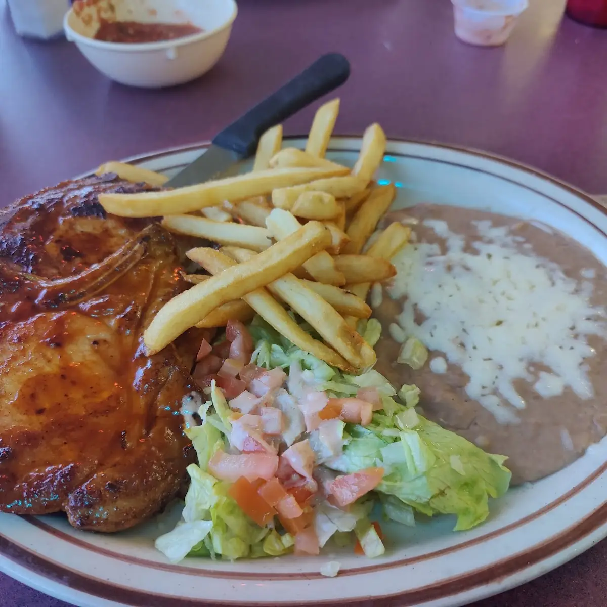 Pork Chop Plate