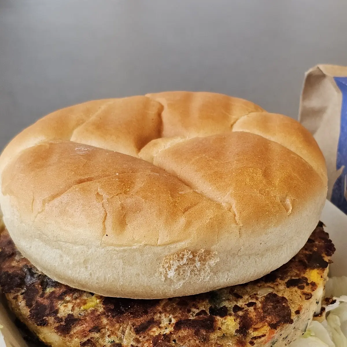 Veggie Patty Burger for Vegetarians